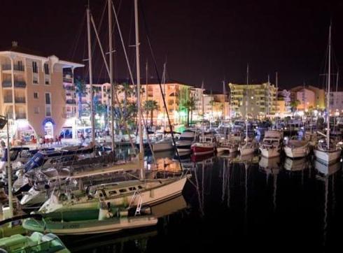 Port Frejus Cap Hermes Vue Mer Et Port Pieds Dans L'Eau Piscine Pkg Buitenkant foto